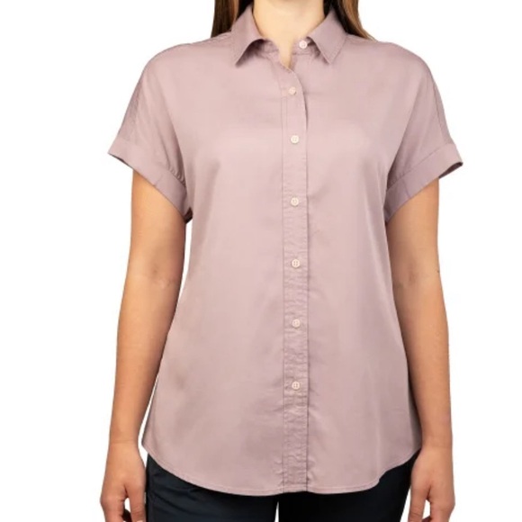 Tilley Women's Short Sleeve Tencel Shirt - Picture 3 of 10